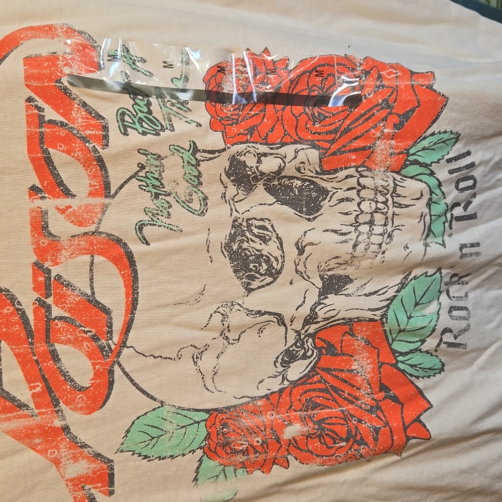 Rock 'n' Roll Graphic Tee - White - Picture 3 of 4